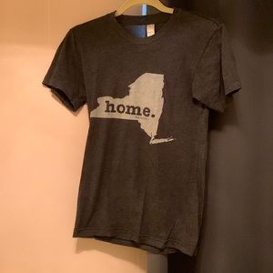 The Home T New York gray t shirt